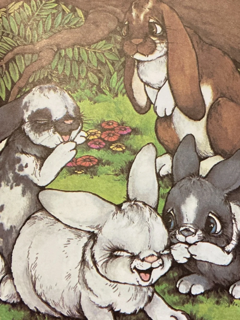 Vintage 70s 1970s 1st edition Serendipity book Stephen Cosgrove Leo the Lop kids